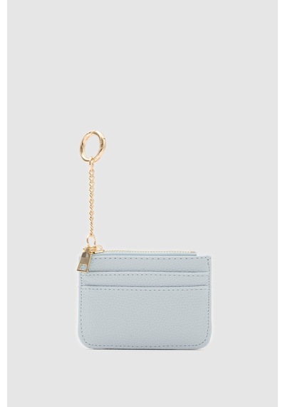 Shule Bags Nook Fermuarlı Charm Kartlık Bebe Mavi