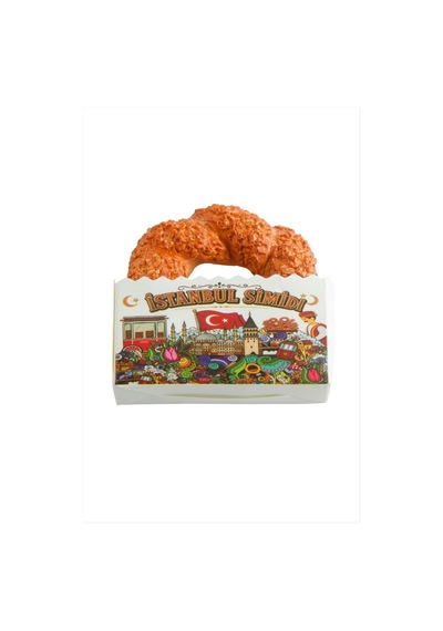 İstanbul Simit Magnet Çok Renkli
