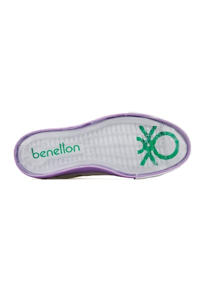 United Colors Of Benetton Benetton  Kadın Günlük Ayakkabı Bn30189-Beyaz-Lıla Beyaz