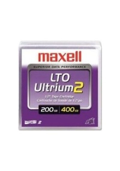 Maxell Lto-2 Ultrium 2 200 Gb / 400 Gb Data Kartuşu 609m, 12.65mm