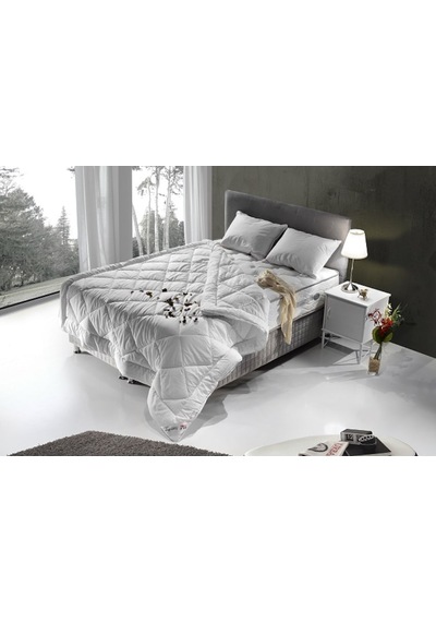 Alf Star Microfiber Yorgan Çift Kişilik Beyaz