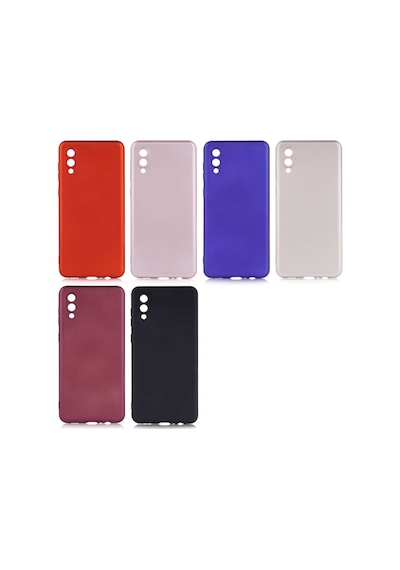 Galaxy A02 Kılıf Zore Premier Silikon Kılıf