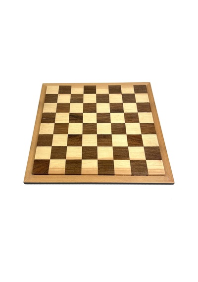 El Yapımı Masif Ahşap Satranç - Dama Tahtası 30 Cm