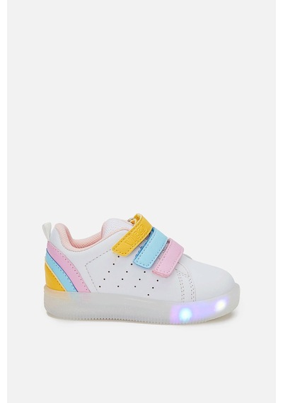 Vicco Sun Işıklı Kız Okul Öncesi Beyaz/pembe Sneaker