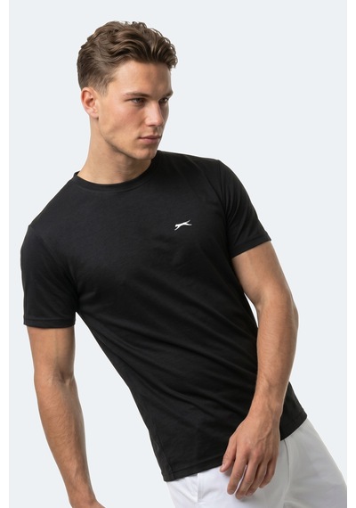 Slazenger Keanu Erkek Siyah Tişört