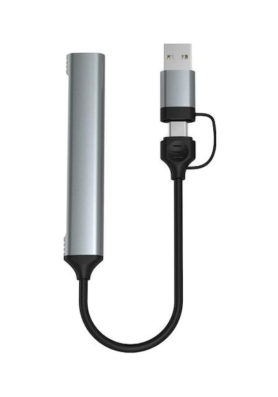 Valkyrie Apple Uyumlu MacBook Type-C & USB Çiftli 4port USB 3.0 Splitter 5 Gbps Çevirici Hub Adaptör