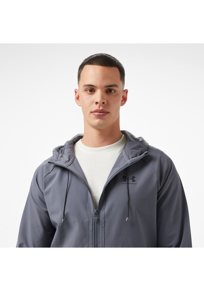 Under Armour Stretch Woven Erkek Gri Rüzgarlık 6003001 Gri
