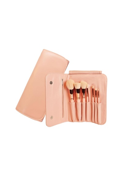 Beauty Makyaj Çantası Ve Fırça Seti Çok renkli