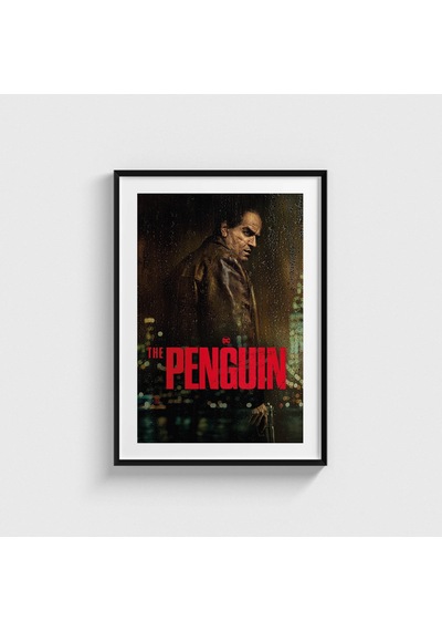 The Penguin Dizi Posteri Tablo Çerçeveli Poster Duvar Dekorasyonu Siyah Çerçeveli Tablo Siyah Çerçeveli Tablo Dn11d542sıyah