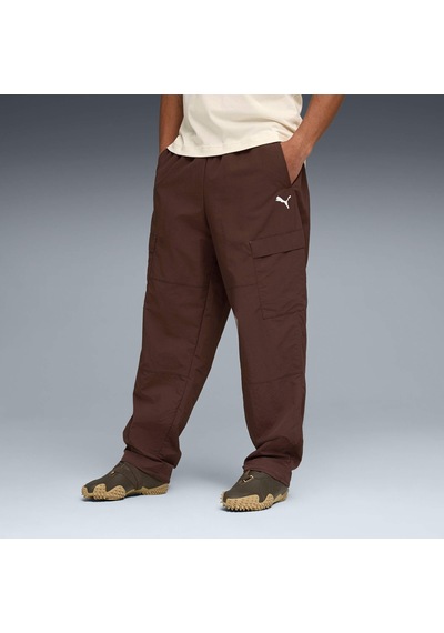 Puma Wardrobe Essentıals Erkek Geniş Kesim Kargo Pantolon 629653 31 Kahverengi