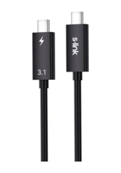 S-link Sl-tc302 Thunderbolt 3.0 2m 4k 60hz Pd100w Typec To Typec 40gbps Hızlı Data Kablosu Kdo