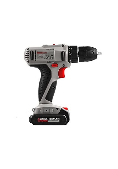 Crown Çift Vitesli Akülü Vidalama 14.4v 1.5ah Ct21055l-1.5 Bmc Bakır Sargılı Çift Akülü Şarjlı Matkap