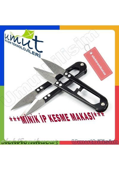 Tekstil Ip Temizleme Makası Paslanmaz Temizleme Balıkçı Makası