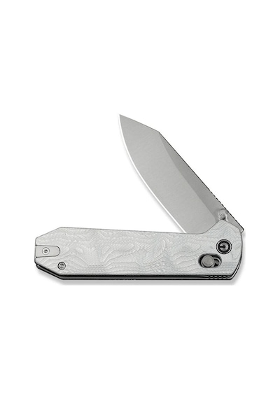 Civivi Over Yonder G10 With Aluminum Foil Handle Satin Finished 14c28n Blade Kamp Çakı Gri