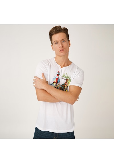 Biggdesign Nature Gezgin Erkek T-shirt 001