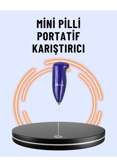 Portatif Kahve Köpürtücü Latte, Cappuccino, Milkshake Puding Yapıcı