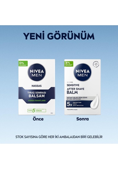 Erkek Hassastıraş Sonrası Balsam Hassas 100 Ml,e Vitamini,provitamin B5,alkolsüz Formül,hassas Ciltler İçin Rahatlatıcı Tıraş Sonrası Bakım 60560501