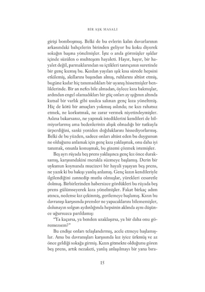 Bir Aşk Masalı - Ahmet Ümit - Yapı Kredi Yayınları