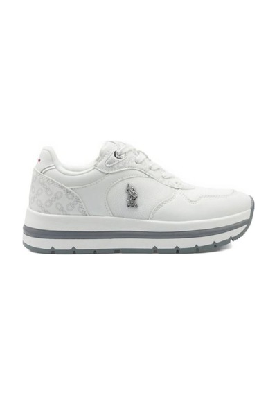 U.S. Polo Assn. U.s. Polo Assn. Shery Kadın Spor Ayakkabı Ckr01044 Beyaz