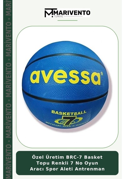 Özel Üretim Brc-7 Basket Topu Renkli 7 No Oyun Aracı Spor Aleti Antrenman