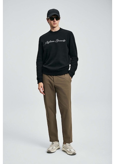 Lufian Loved Siyah Erkek Sweatshirt 112030170 Siyah