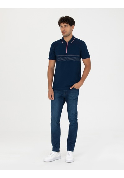 Pierre Cardin Erkek Lacivertvert Tişört 50264202-Vr033 Lacivert Pierre Cardin Erkek Lacivertvert Tişört 50264202-Vr033 Lacivert