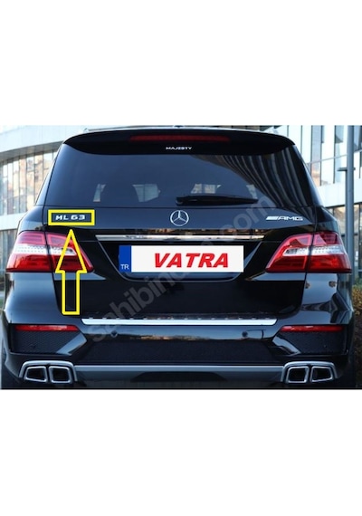 Ml63 Amg Ml63 Krom Bagaj Yazısı