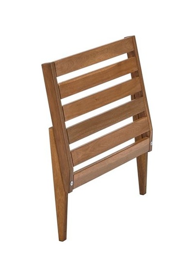 Ikea Nämmarö Bahçe Koltuğu Sırtlığı, Açık Kahverengi, 60x56 Cm