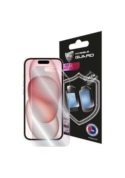 Apple iPhone 15 Uyumlu İçin Ipg Hydrogel Görünmez Ekran Koruyucu