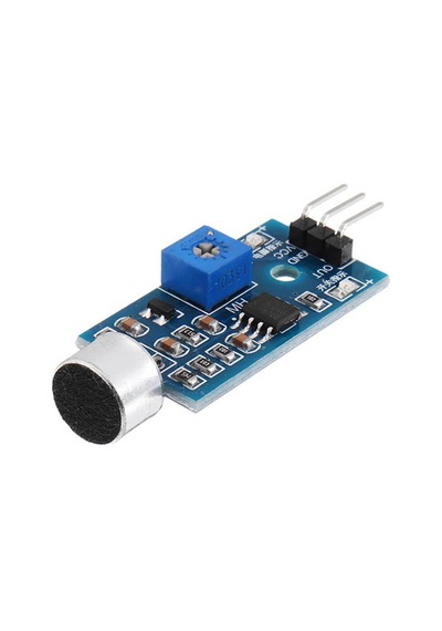 Koodmax - 5 Adet - Arduino Ses Sensör Kartı - Mikrofon Sensörü