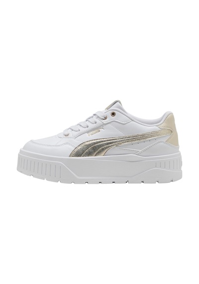 404518-01 Puma Karmen Iı Idol Metallic Kadın Spor Ayakkabı Beyaz 404518-01