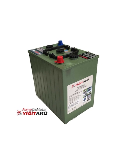 6 Volt 225 Ah-Amper Deep Cycle Series Akü Yffp6-225 Yiğit Akü