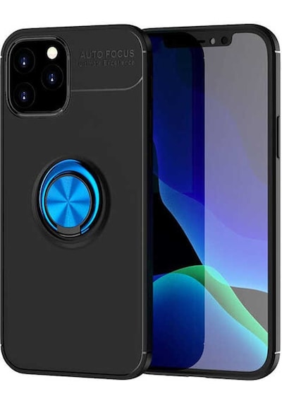 Apple Uyumlu iPhone 12 Pro Max Kılıf Yüzüklü Magnetli Ravel Case