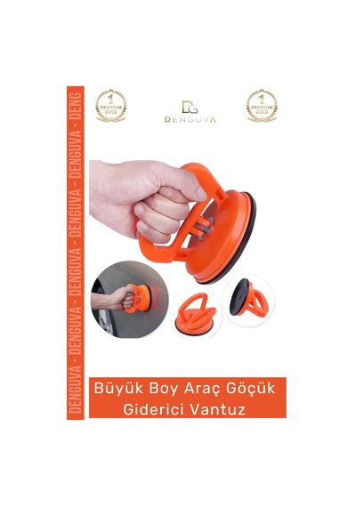 Göçükgiderici Çok Amaçlı Pratik Araba Otomobil Kaporta Vakum Göçük Giderici Vantuz Büyük Boy