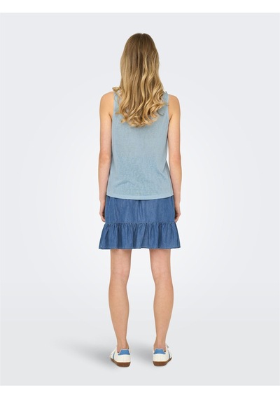 Only Onlfrıda Tank Topjrs Noos Kadın Mavi Atlet - 15194667