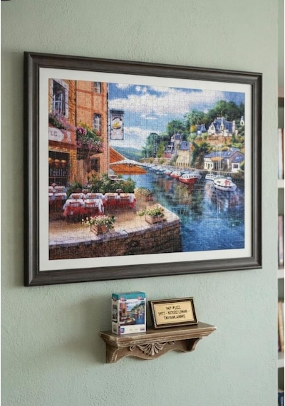 Sessiz Liman Ve Güne Merhaba İkili Set - 1000 + 500 Parça İkili Puzzle Seti