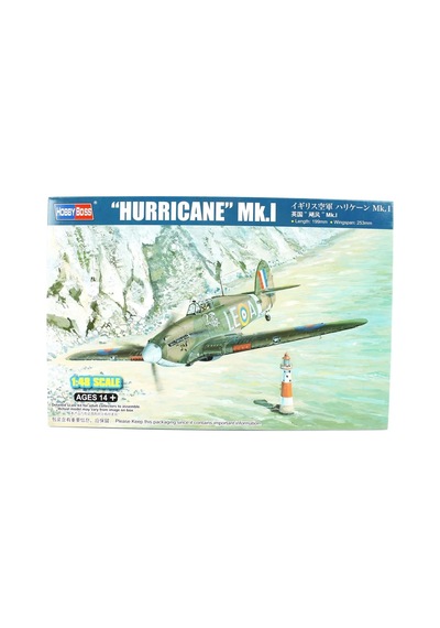 1/48 Hawker Hurricane Mk.i Savaş Uçağı Maketi, Hobbyboss 81777