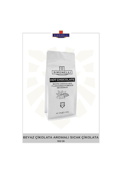 Simonelli Beyaz Çikolata Aromalı Sıcak Çikolata 900 G