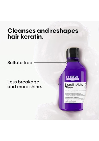 L'oreal Professionnel Keratin Alpha Sleek Şampuan 300 Ml