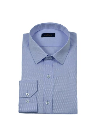 Erkek Silim Fit Uzun Kol Armürlü Gömlek Bgl-st03303 001