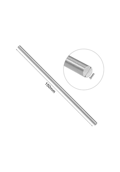3Mm X 150Mm Metal Mil Çelik Çubuk Aks Oyuncak Rc Araba Robot