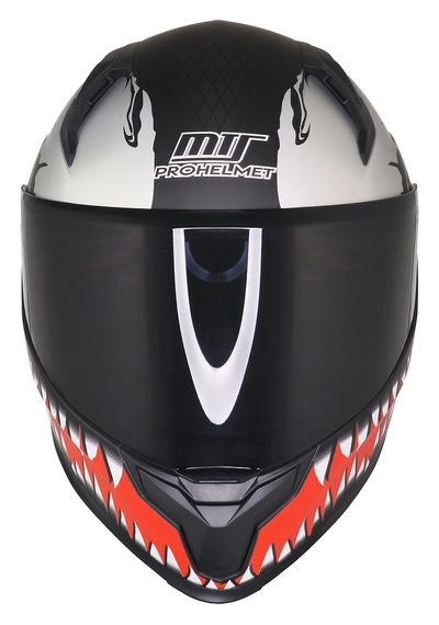 Mts M-910 Starlıne Full Face Güneş Vizörlü Ce/Dot Onaylı Motosiklet Kaskı Kırmızı Siyah