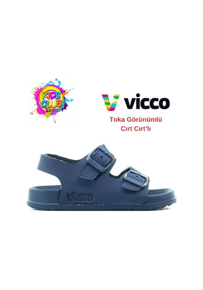 Vicco Miyu Ortopedik Çocuk Sandalet Lacivert