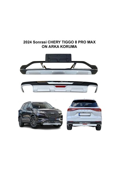 Chery Tiggo 8 Pro Max Ön Arka Tampon Koruma Difüzör 2025 Sonrası