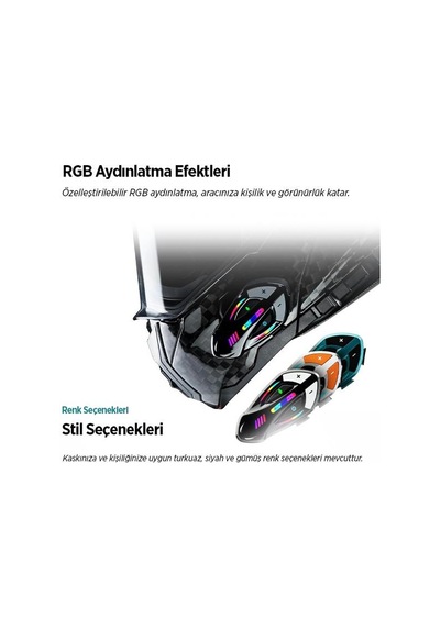 Blaıse X2 Bluetooth Motosiklet Intercom Turuncu