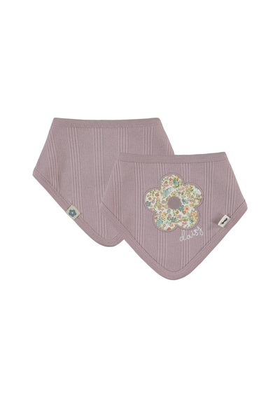 Civil Baby Çizgi Raporlu Mama Önlüğü - Lila Standart Soft Lila