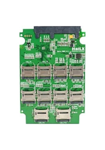 Micro Sd Sata Çevirici Mikro Sd Sata Çevirici 10 Port Micro Sd Sata Kart