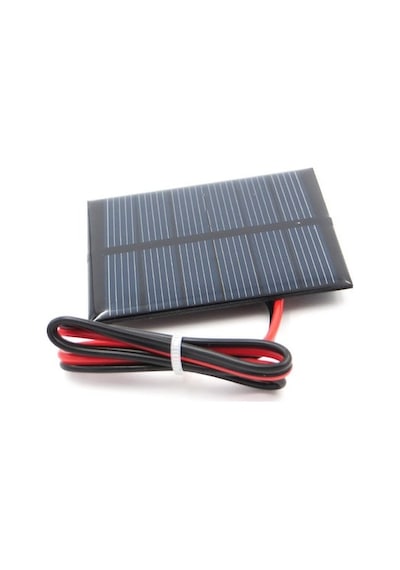 Ece Güneş Paneli 3.7V 1W 270mA 110mm x 69mm 20cm Kablolu