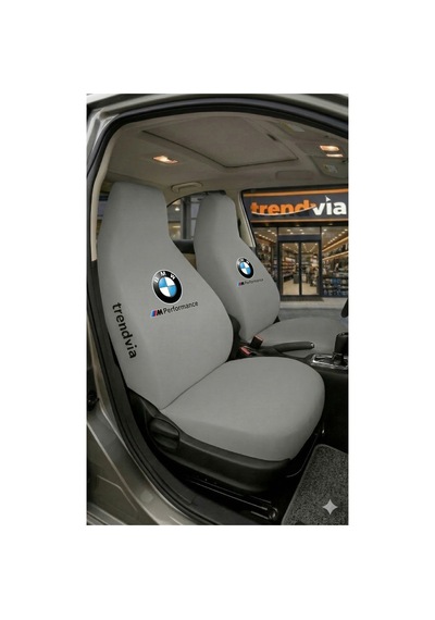 Bmw Logolu Oto Koltuk Kılıfı Ön Arka Set Penye Likralı Universal Koltuk Koruyucu Servis Kılıfı 68820838