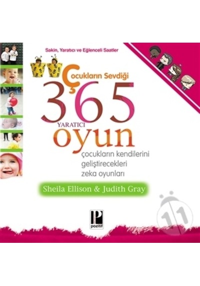 365 Yaratıcı Oyun - Shella Ellison -  Judith Gray - Pozitif Yayıncılık
